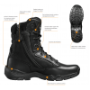 Magnum Viper Pro 8.0 Black Size-Zip Metal Free Uniform Non-Safety Boots